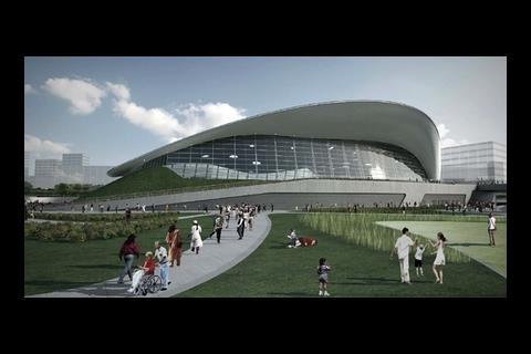 Zaha Hadid's Olympic Aquatic Centre